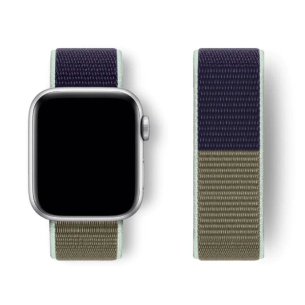 NEW BAND Khaki Strap Loop For Apple Watch - Picture 1 of 8
